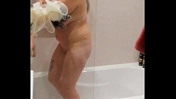 Emma shower masturbating ,fingering and play with she's perfect tits and pussy